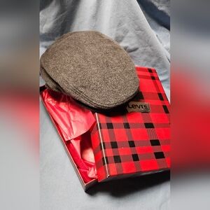 Levi's Mens Wool English Driver Cap